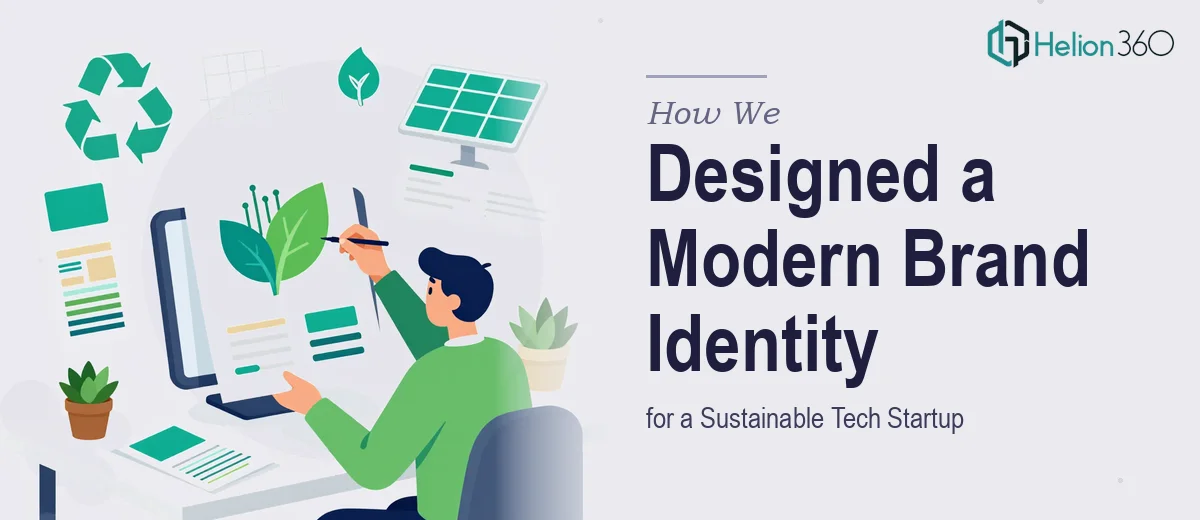 How We Designed a Modern Brand Identity System for a Sustainable Tech Startup