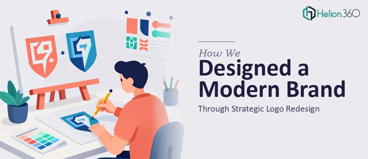 How We Designed a Modern Brand Identity Through Strategic Logo Redesign