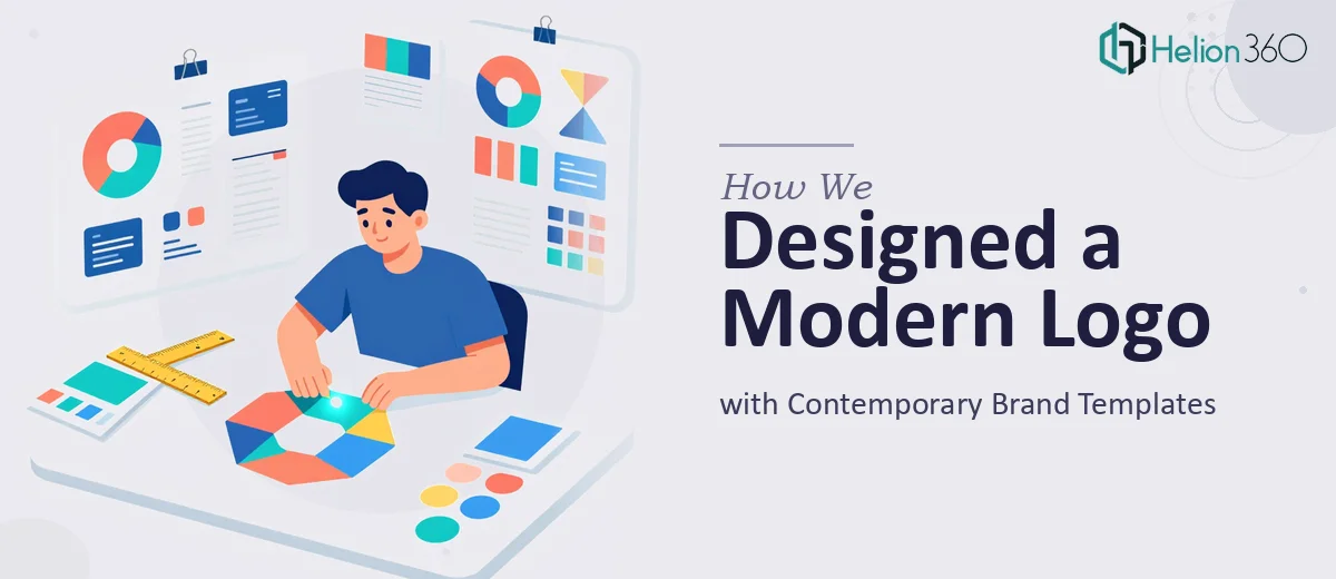 How We Designed a Modern Logo System with Contemporary Brand Templates