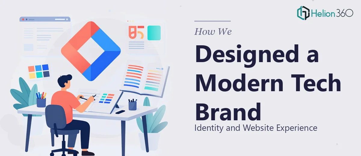 How We Designed a Modern Tech Brand Identity and Website Experience