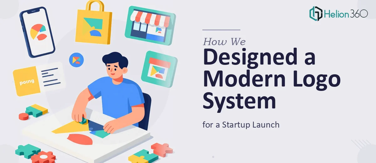 How We Designed a Modern, Versatile Logo System for a Startup Launch