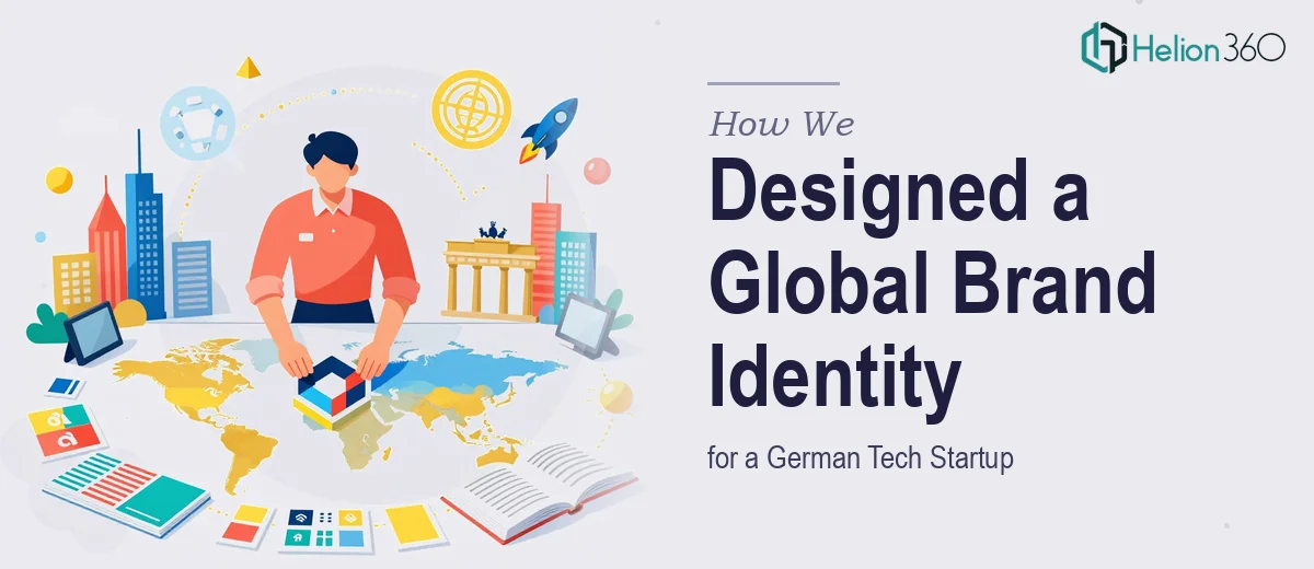 How We Designed a Multi-Market Brand Identity for a German Tech Startup Targeting Global Expansion