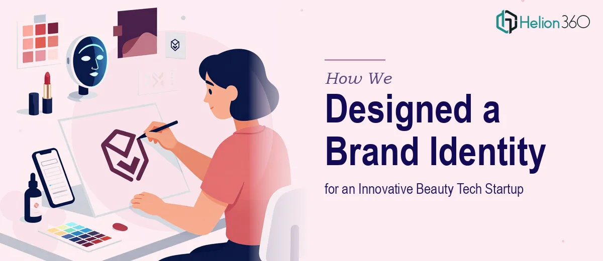 How We Designed a Sophisticated Brand Identity for an Innovative Beauty Tech Startup