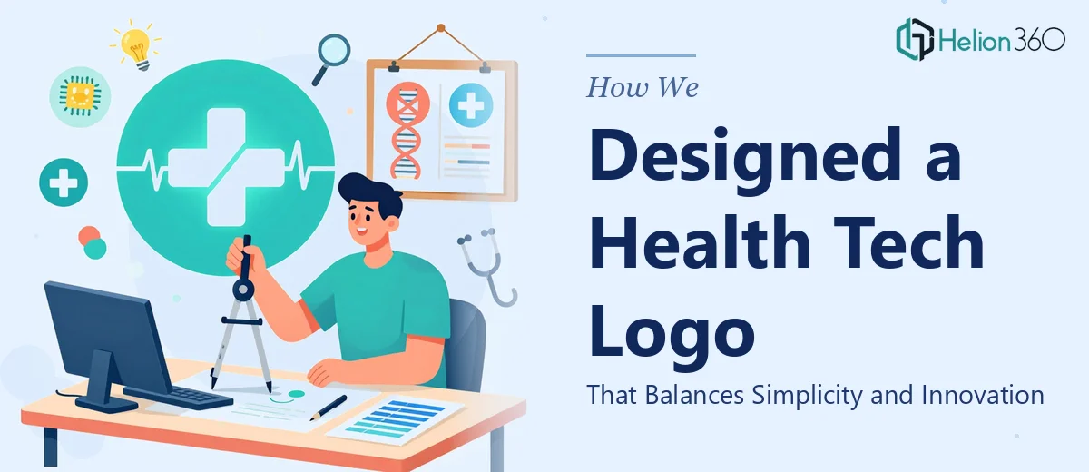 How We Designed a Sophisticated Health Tech Logo That Balances Simplicity and Innovation