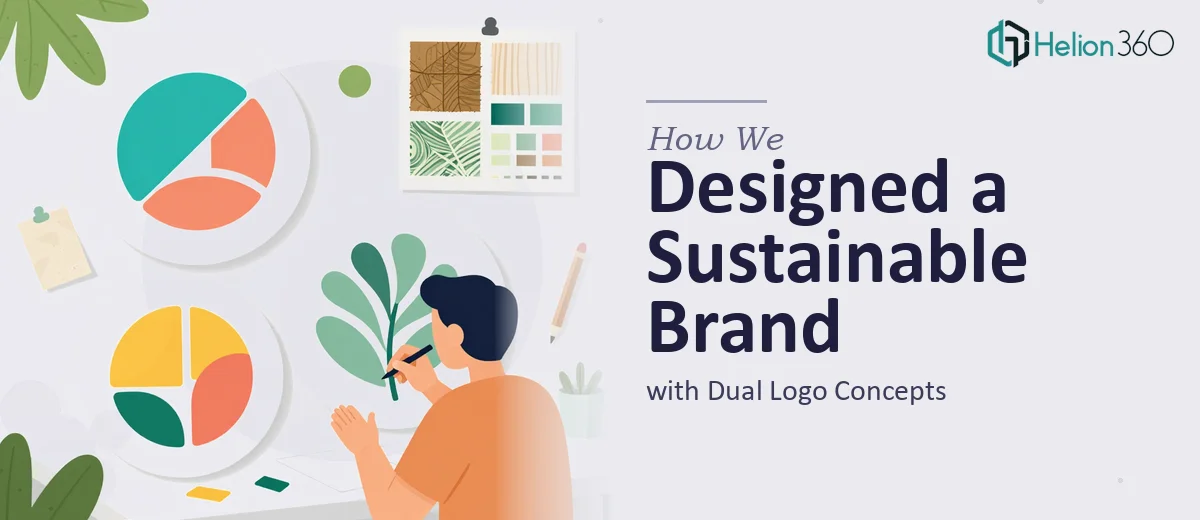 How We Designed a Sustainable Brand Identity with Dual Logo Concepts
