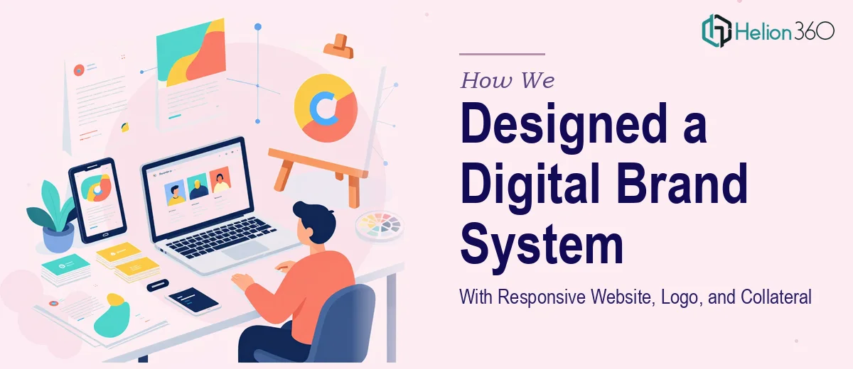 How We Designed a User-Centered Digital Brand System With Responsive Website, Logo, and Collateral