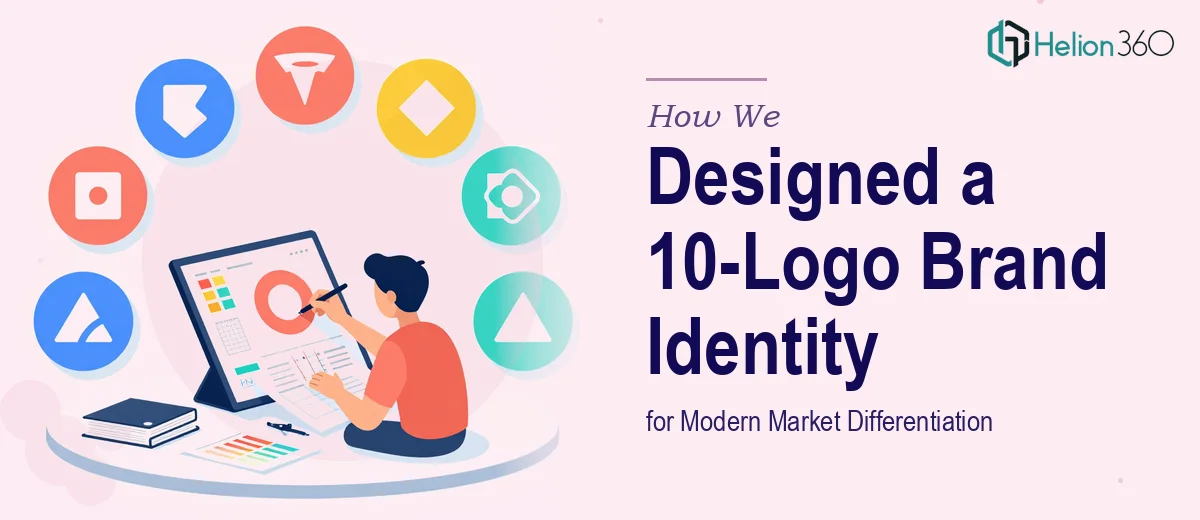 How We Designed a Versatile 10-Logo Brand Identity System for Modern Market Differentiation