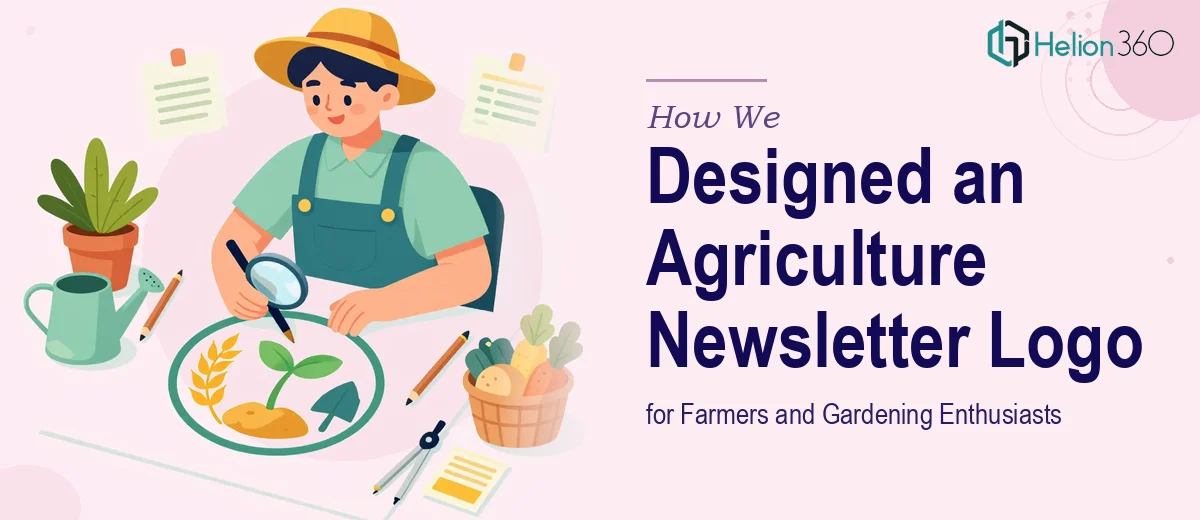 How We Designed a Versatile Agriculture Newsletter Logo for Farmers and Gardening Enthusiasts
