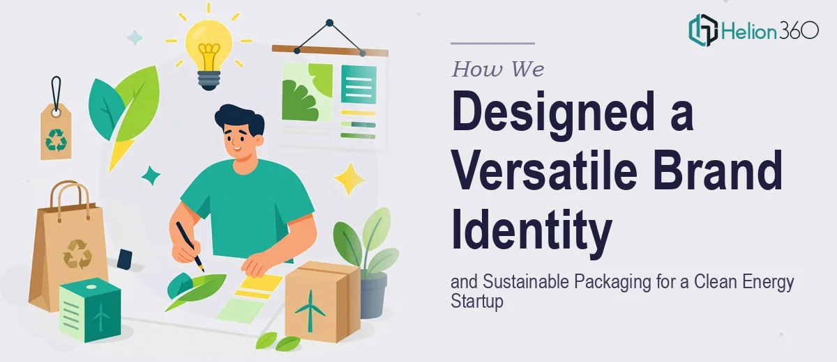 How We Designed a Versatile Brand Identity and Sustainable Packaging System for a Clean Energy Startup