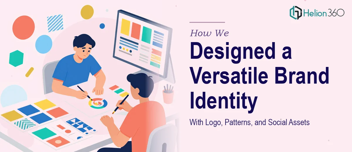 How We Designed a Versatile Brand Identity System With Logo, Patterns, and Social Assets