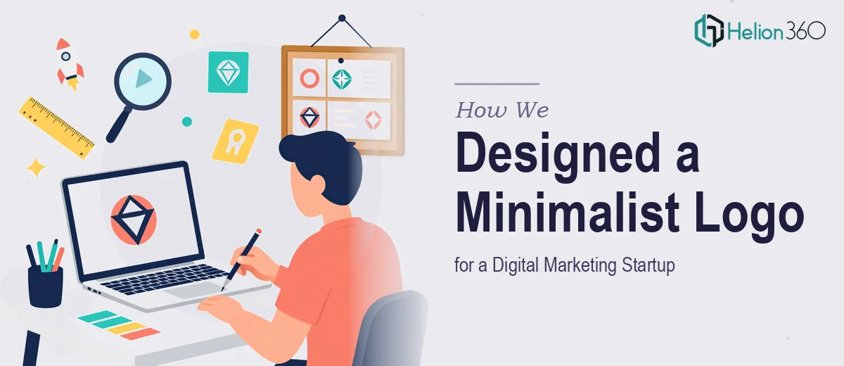 How We Designed a Versatile Minimalist Logo for a Digital Marketing Startup