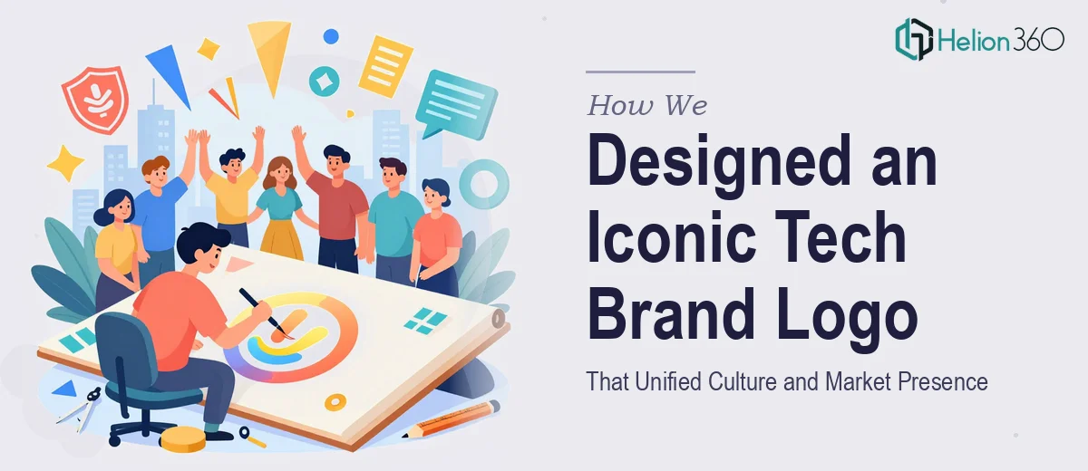 How We Designed an Iconic Tech Brand Logo That Unified Company Culture and Market Presence