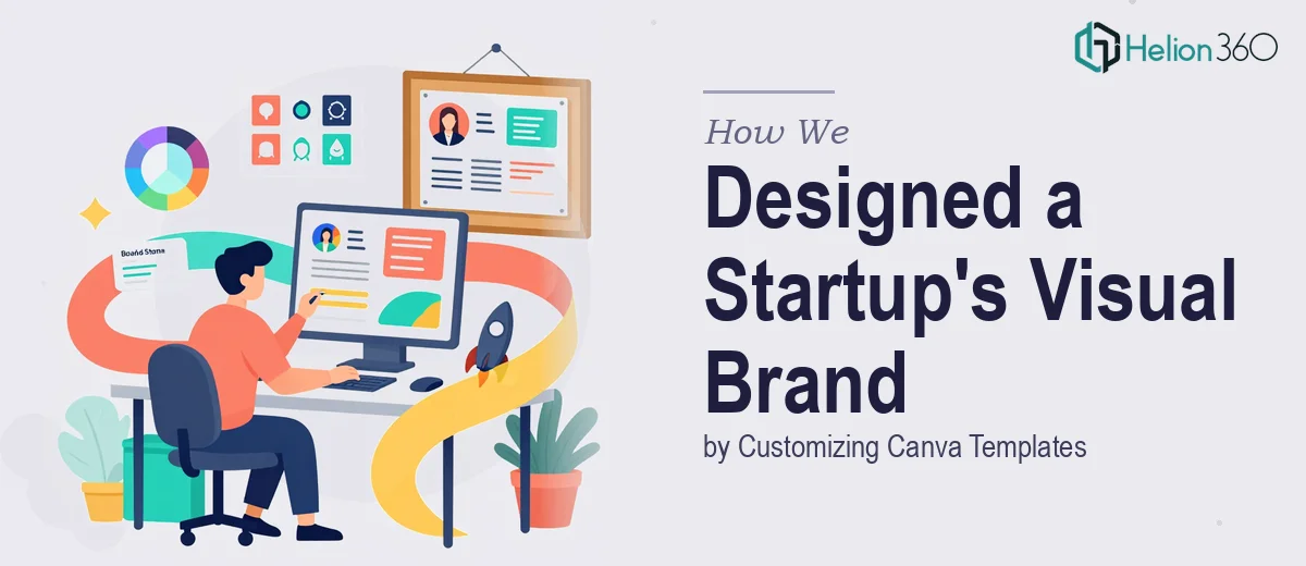 How We Designed and Customized Canva Templates to Establish a Startup's Visual Brand Identity