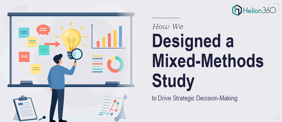 How We Designed and Executed a Mixed-Methods Research Study to Drive Strategic Decision-Making
