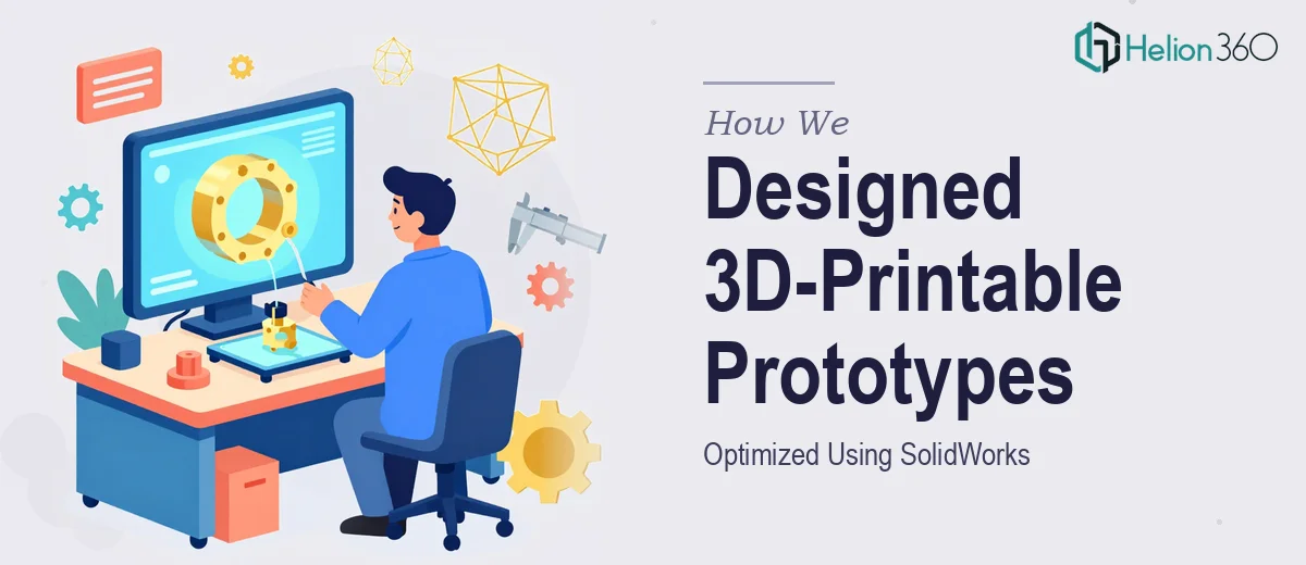 How We Designed and Optimized 3D-Printable Prototypes Using SolidWorks