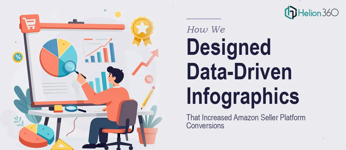 How We Designed Data-Driven Infographics That Increased Amazon Seller Platform Conversions