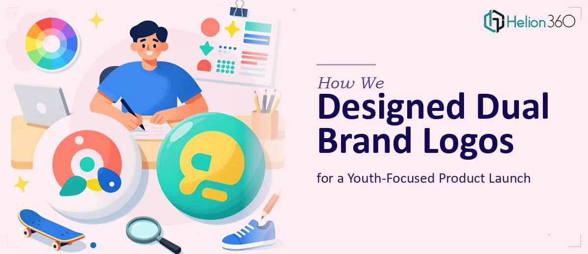 How We Designed Dual Brand Logos for a Youth-Focused Product Launch