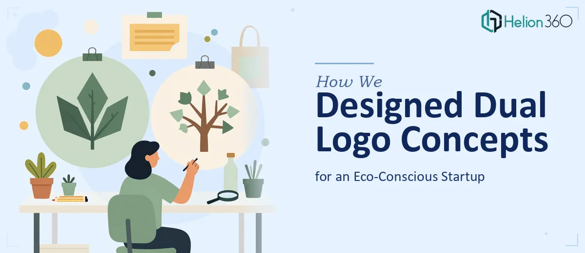 How We Designed Dual Logo Concepts for an Eco-Conscious Startup