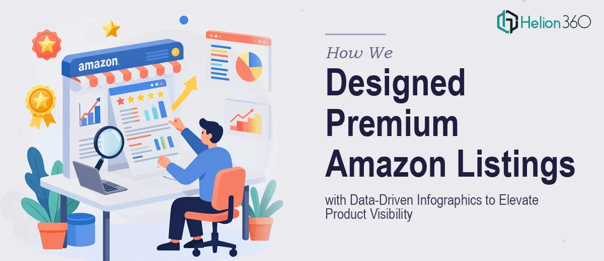 How We Designed Premium A+ Listings and Data-Driven Infographics to Elevate Amazon Product Visibility