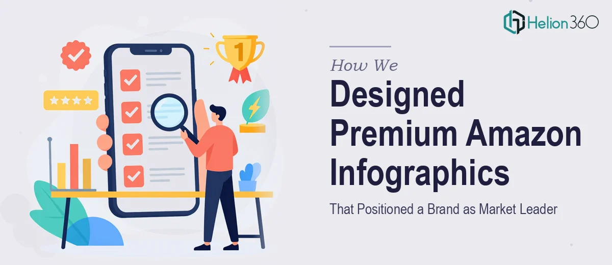 How We Designed Premium Amazon Listing Infographics That Positioned a Brand as Market Leader