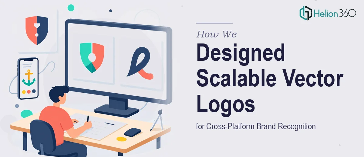 How We Designed Three Scalable Vector Logos for Cross-Platform Brand Recognition