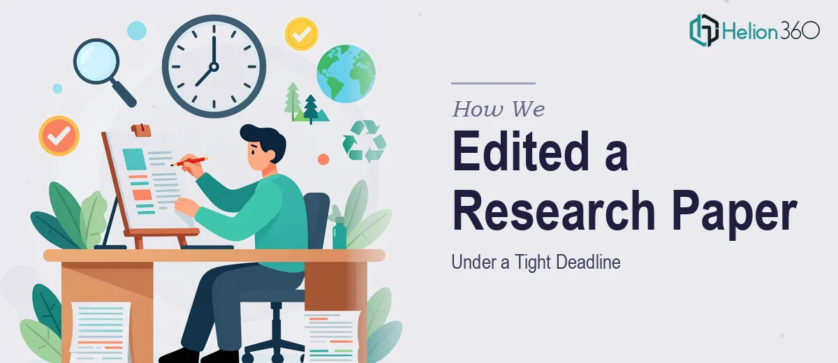 How We Executed a Comprehensive Edit of an Environmental Science Research Paper Under Tight Deadline