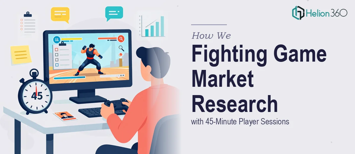 How We Executed a Fighting Game Market Research Study with 45-Minute Player Sessions