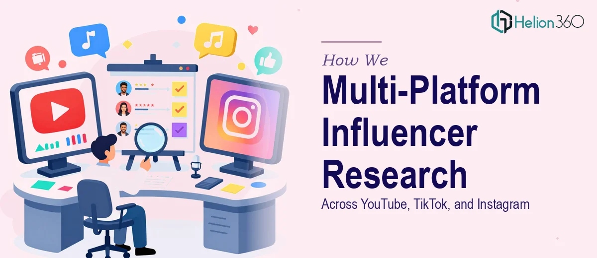 How We Executed a Multi-Platform Influencer Research Strategy Across YouTube, TikTok, and Instagram