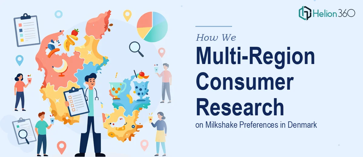 How We Executed a Multi-Region Primary Research Study on Consumer Milkshake Preferences in Denmark