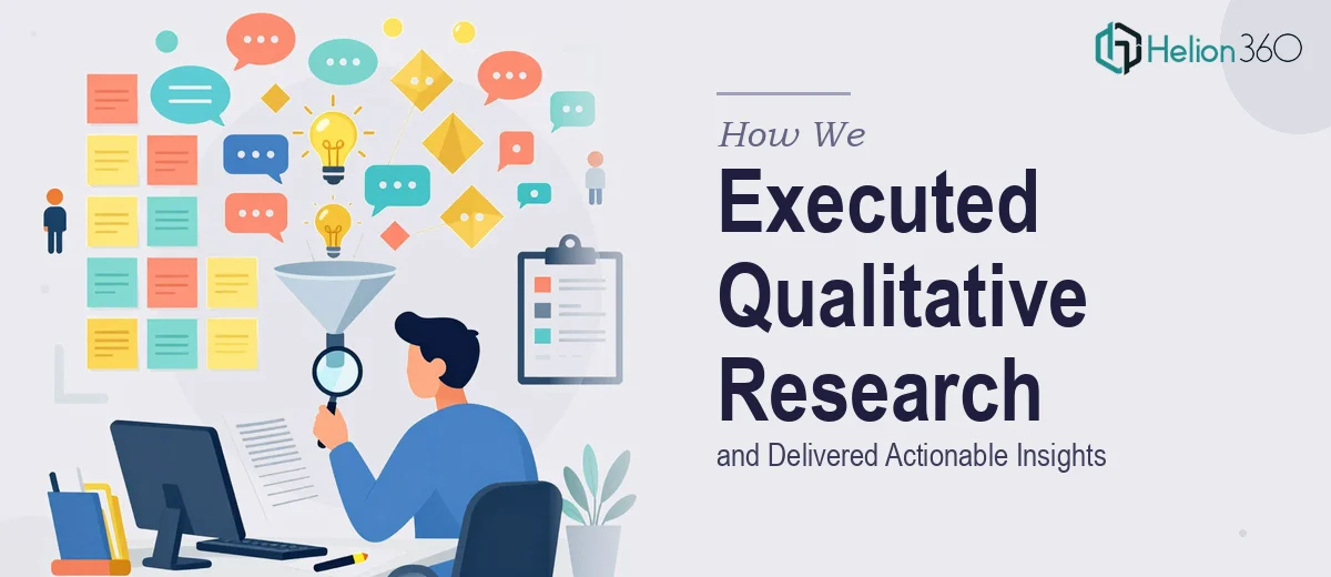 How We Executed a Qualitative Research Analysis and Delivered Actionable Insights