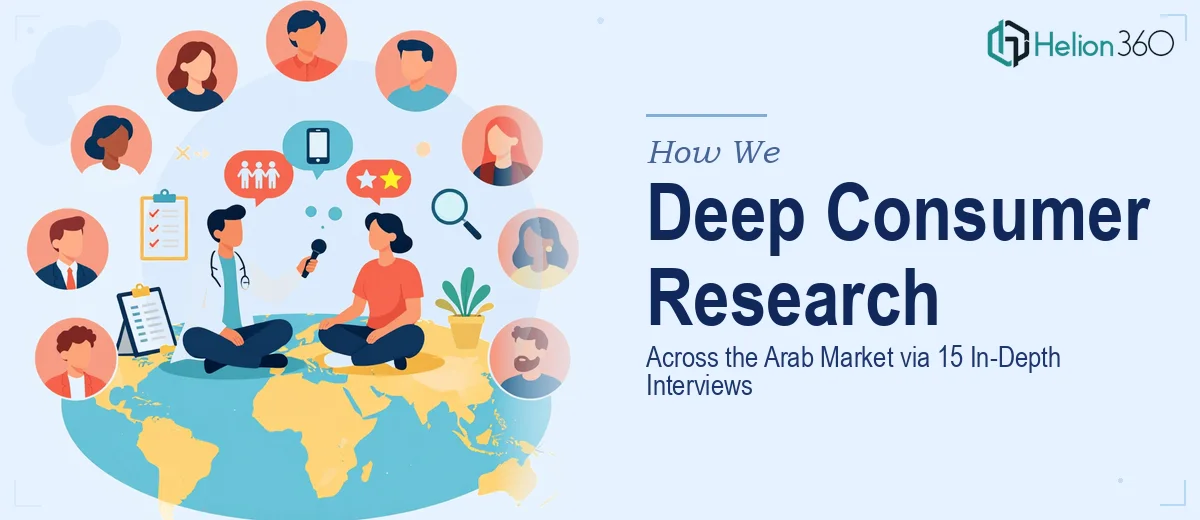 How We Executed Deep Consumer Research Across the Arab Market Through 15 In-Depth Interviews