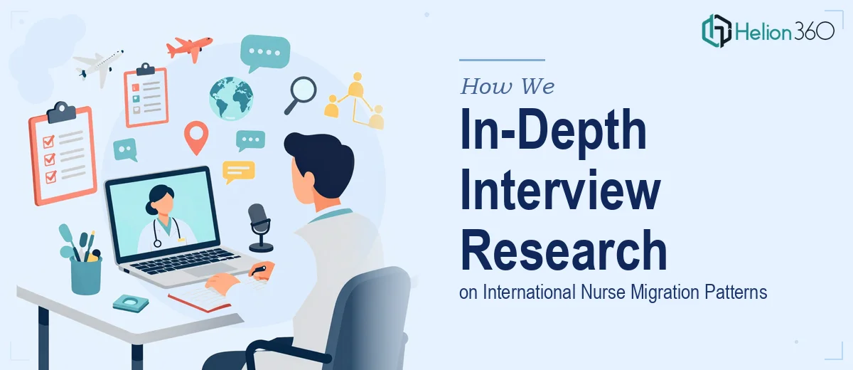How We Executed In-Depth Interview Research on International Nurse Migration Patterns