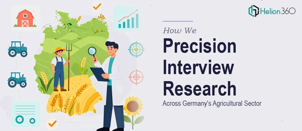 How We Executed Precision Interview Research Across Germany's Agricultural Sector