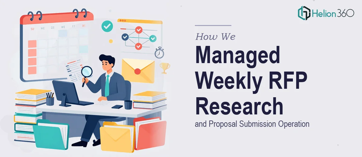 How We Managed a Weekly RFP Research and Proposal Submission Operation