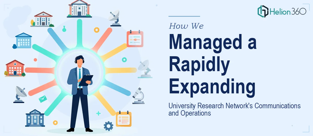 How We Managed Communications and Operations for a Rapidly Expanding University Research Network