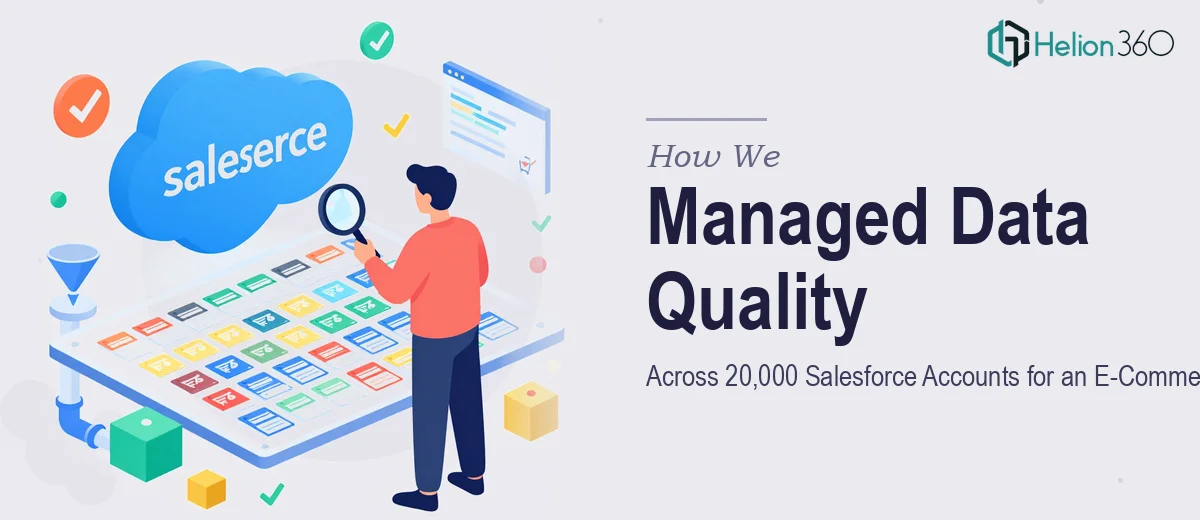 How We Managed Data Quality Across 20,000 Salesforce Accounts for an E-Commerce Platform