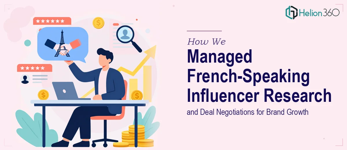 How We Managed French-Speaking Influencer Research and Deal Negotiations for Brand Growth