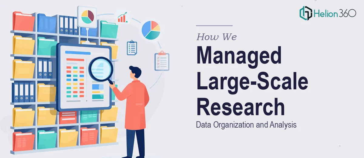 How We Managed Large-Scale Research Data Organization and Analysis