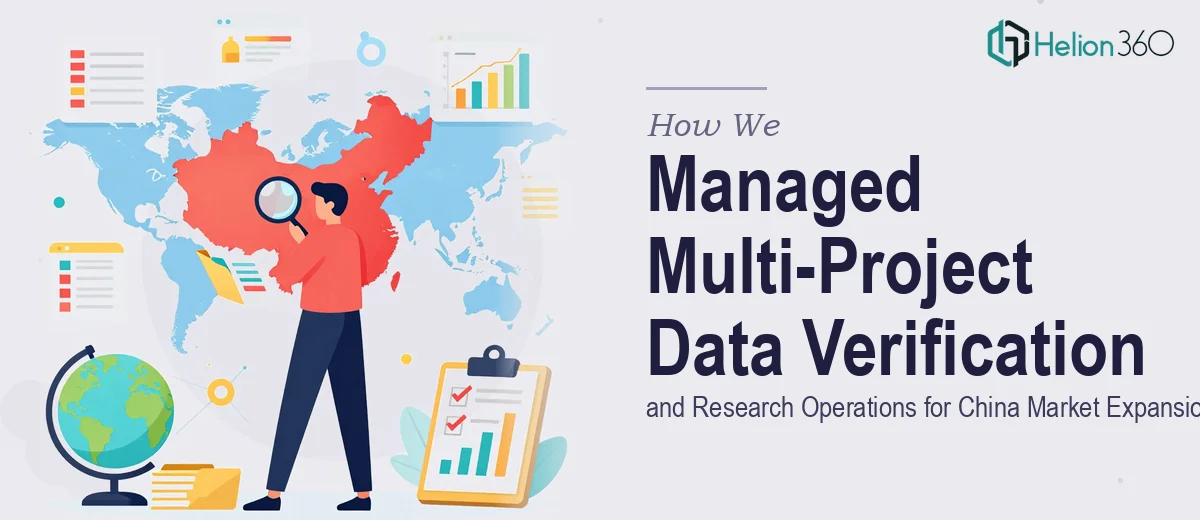 How We Managed Multi-Project Data Verification and Research Operations for China Market Expansion