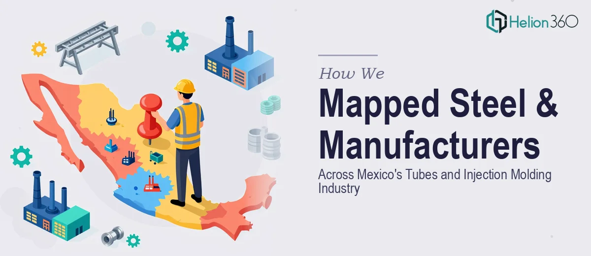 How We Mapped Major Steel, Tubes, and Injection Molding Manufacturers Across Mexico