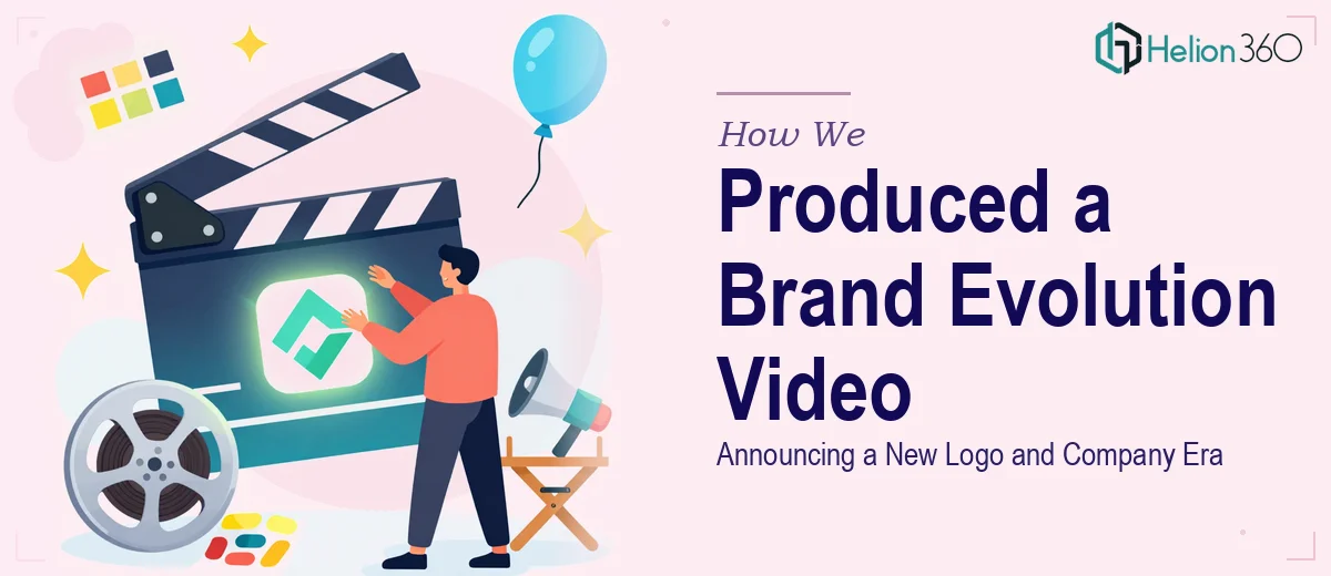How We Produced a Brand Evolution Video Announcing a New Logo and Company Era