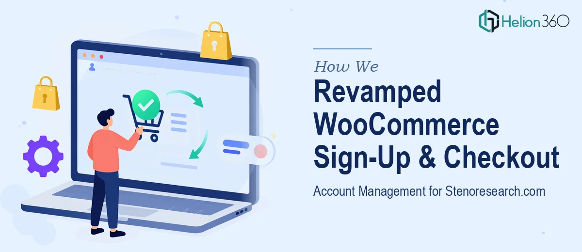 How We Revamped WooCommerce Sign-Up, Checkout & Account Management for Stenoresearch.com