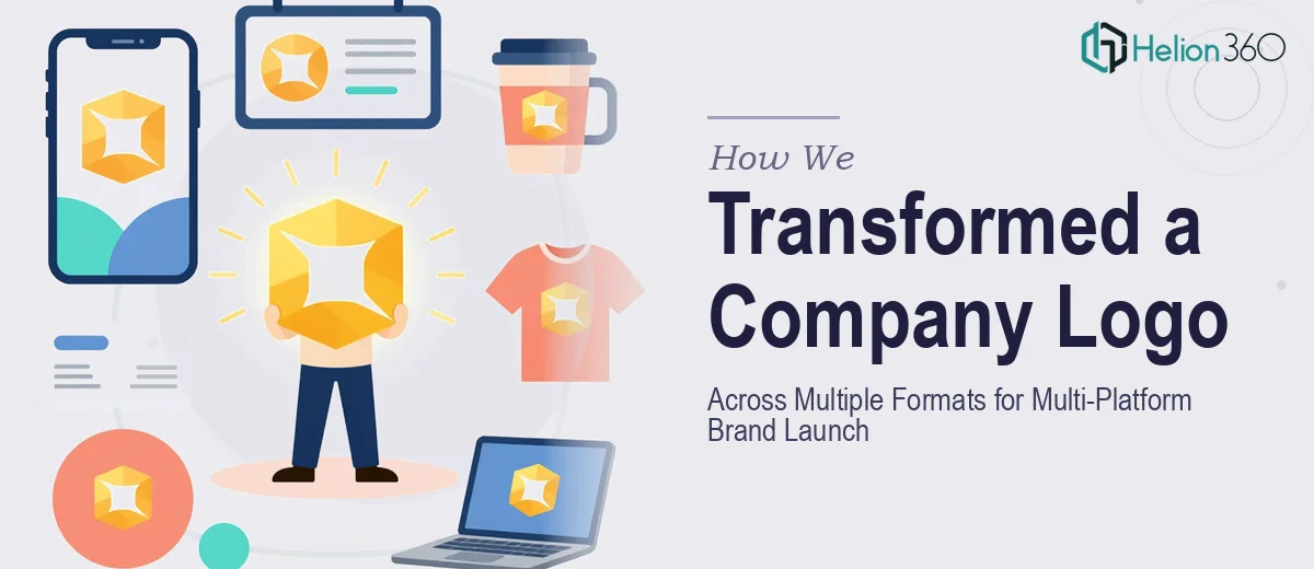 How We Transformed a Company Logo Across Multiple Formats for Multi-Platform Brand Launch