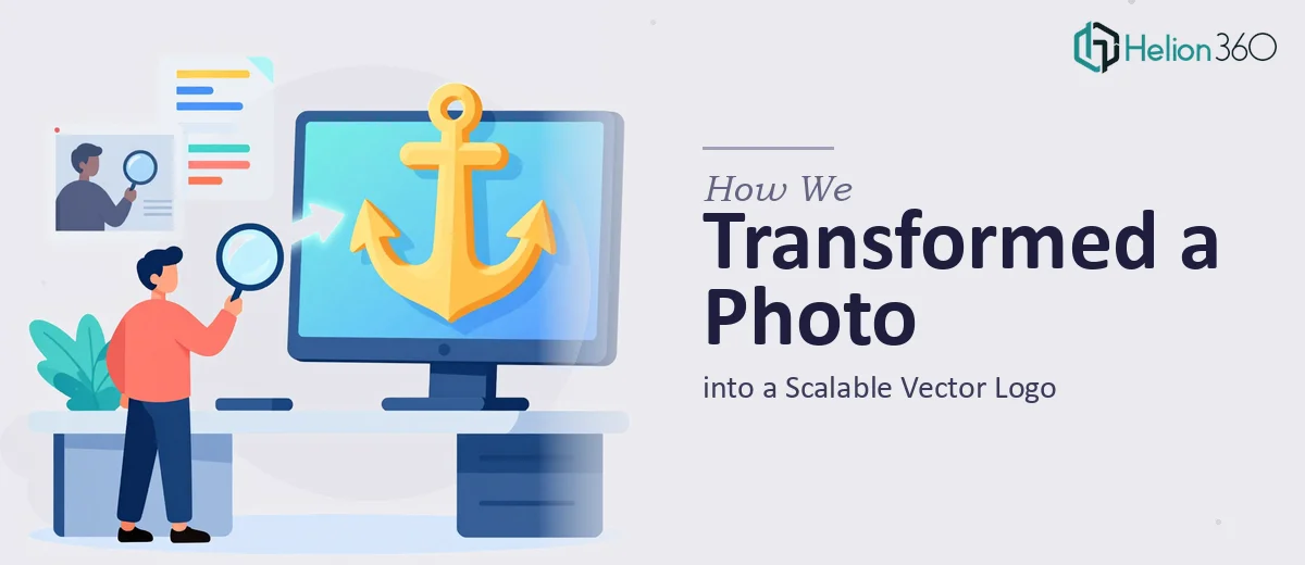 How We Transformed a High-Resolution Photo into a Scalable Vector Logo