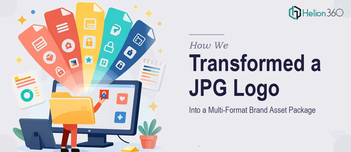 How We Transformed a JPG Logo Into a Comprehensive, Multi-Format Brand Asset Package