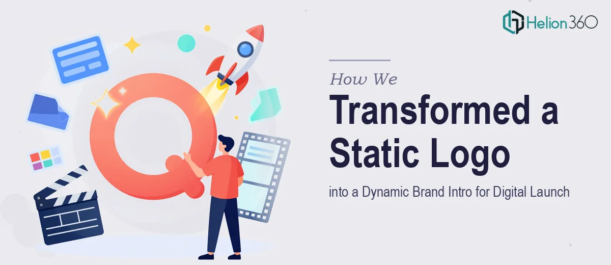 How We Transformed a Static Logo into a Dynamic Brand Intro for Digital Launch