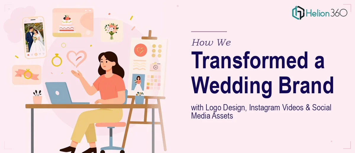 How We Transformed a Wedding Planning Brand with Modern Logo Design, Instagram Video Content, and Social Media Assets