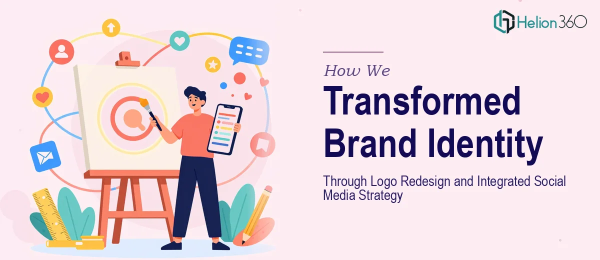 How We Transformed Brand Identity Through Logo Redesign and Integrated Social Media Strategy