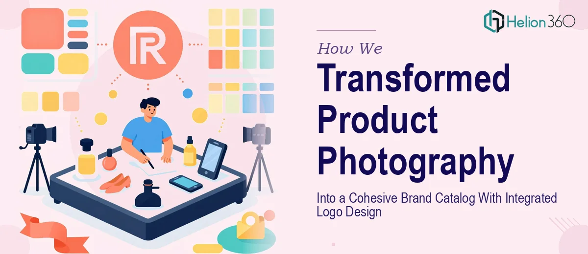 How We Transformed Product Photography Into a Cohesive Brand Catalog With Integrated Logo Design