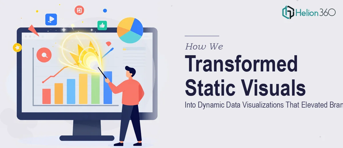How We Transformed Static Visuals Into Dynamic Data Visualizations That Elevated Brand Impact